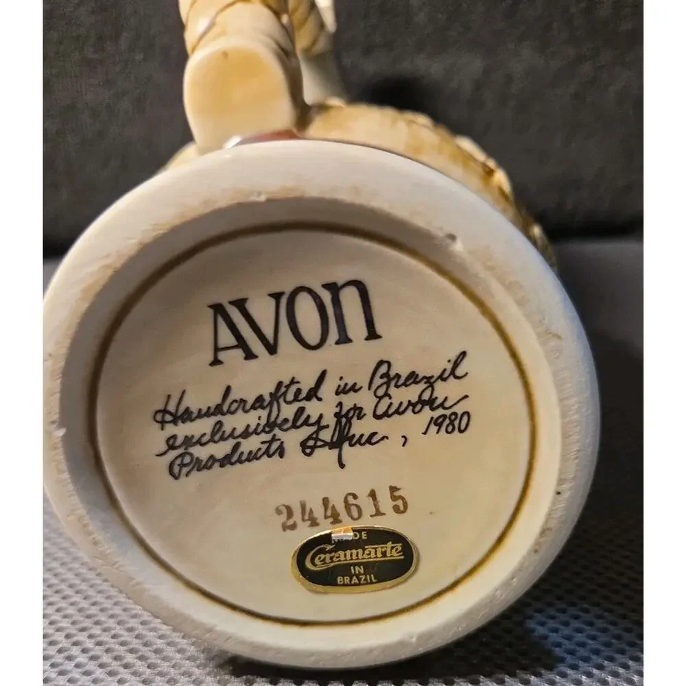 Vintage 1980 Avon “cattle Drive” Collectible Beer Stein